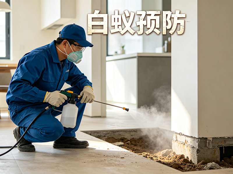 润州白蚁预防服务｜事前科学防护，杜绝蚁患滋生